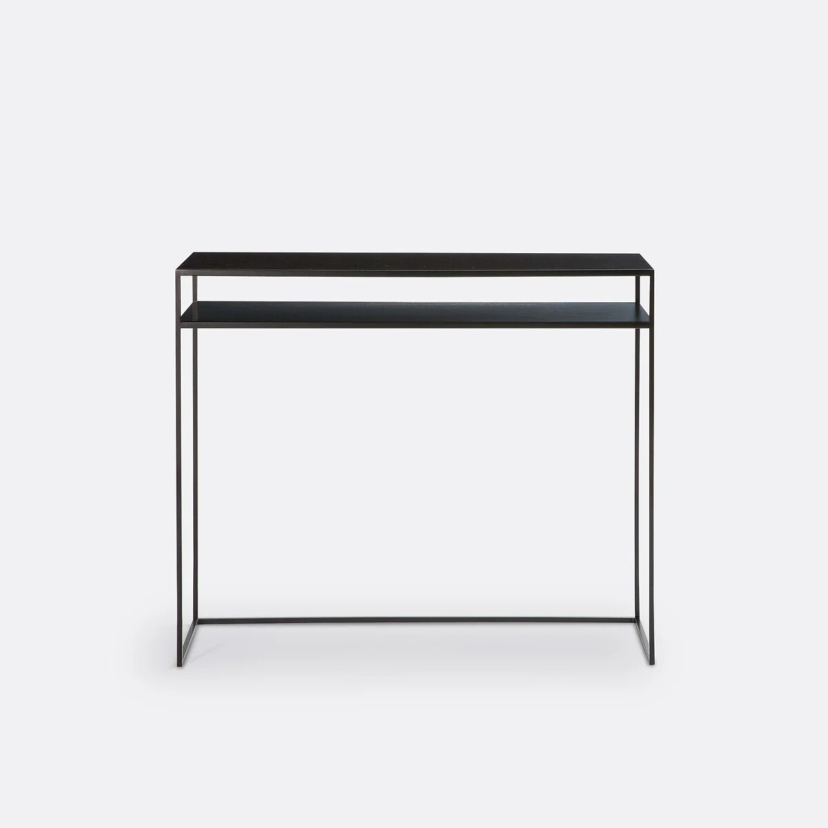 Miva Steel Two-Tier Console Table – image 2