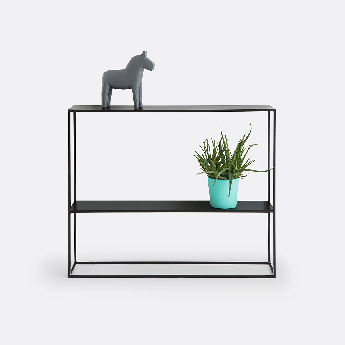 Miva 2-Tier Steel Console Table – image 5