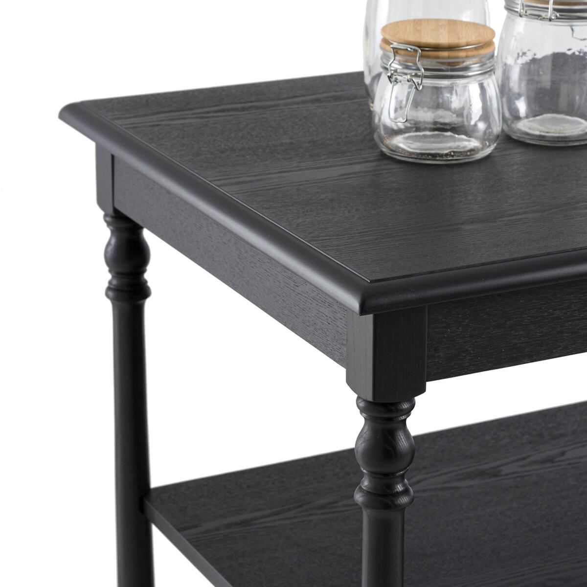 Reipard 180cm Oak Veneer Draper Console Table – image 3