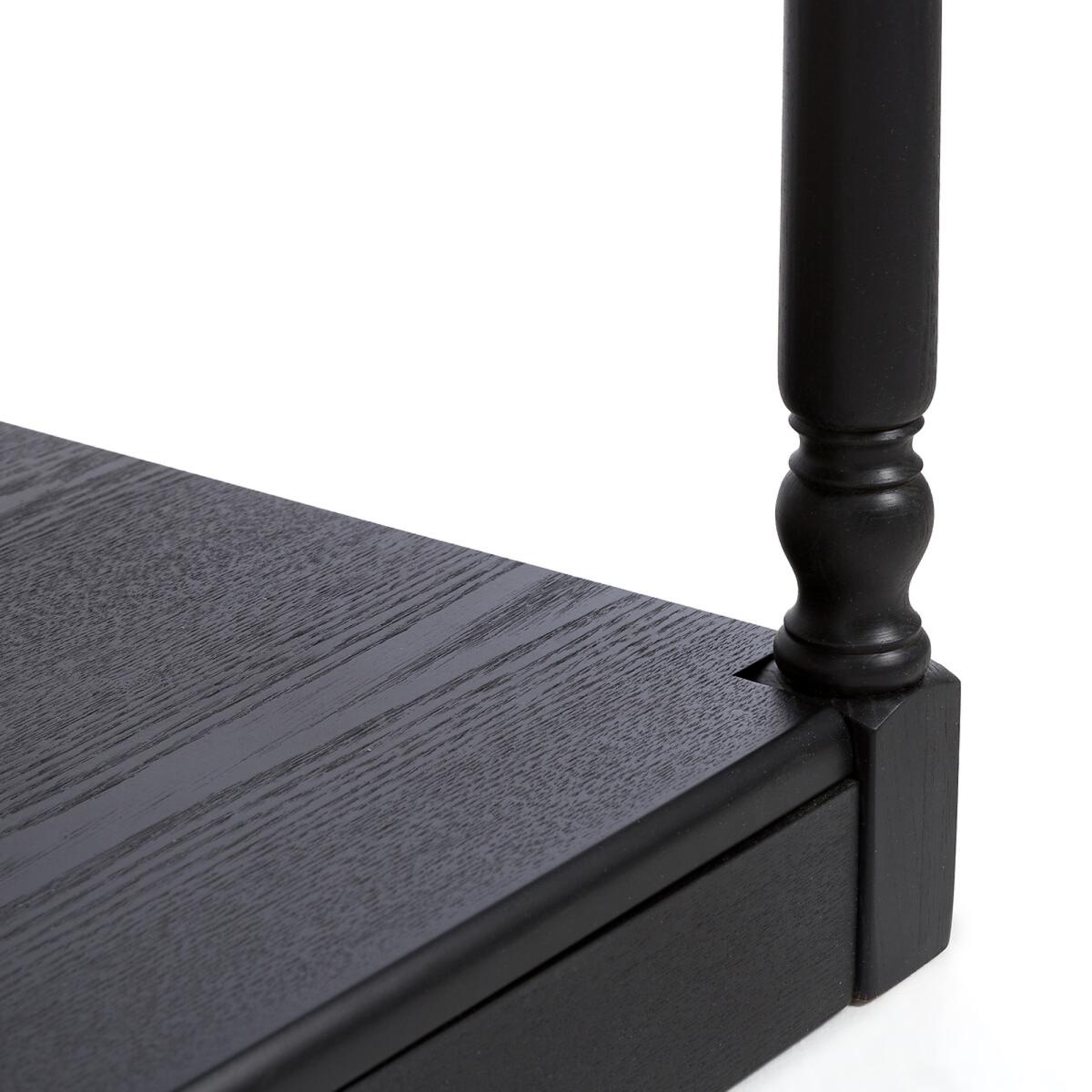 Reipard 180cm Oak Veneer Draper Console Table – image 5