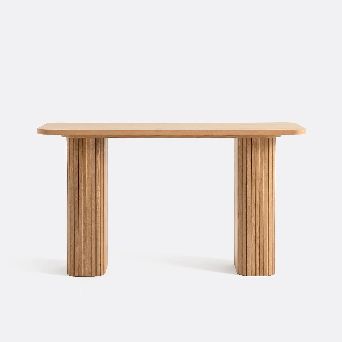 Latti Oak Veneer Console Table – image 3