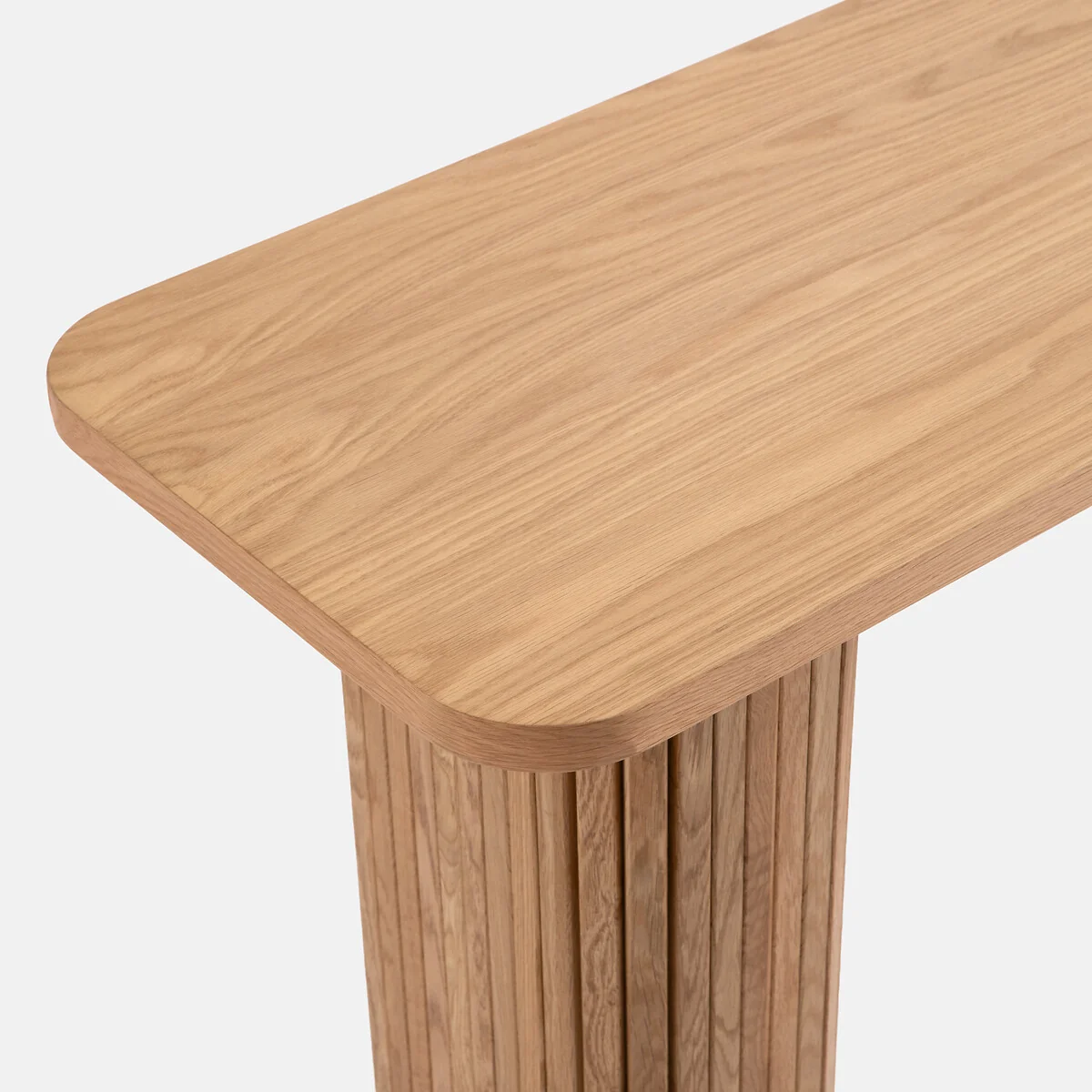 Latti Oak Veneer Console Table – image 4