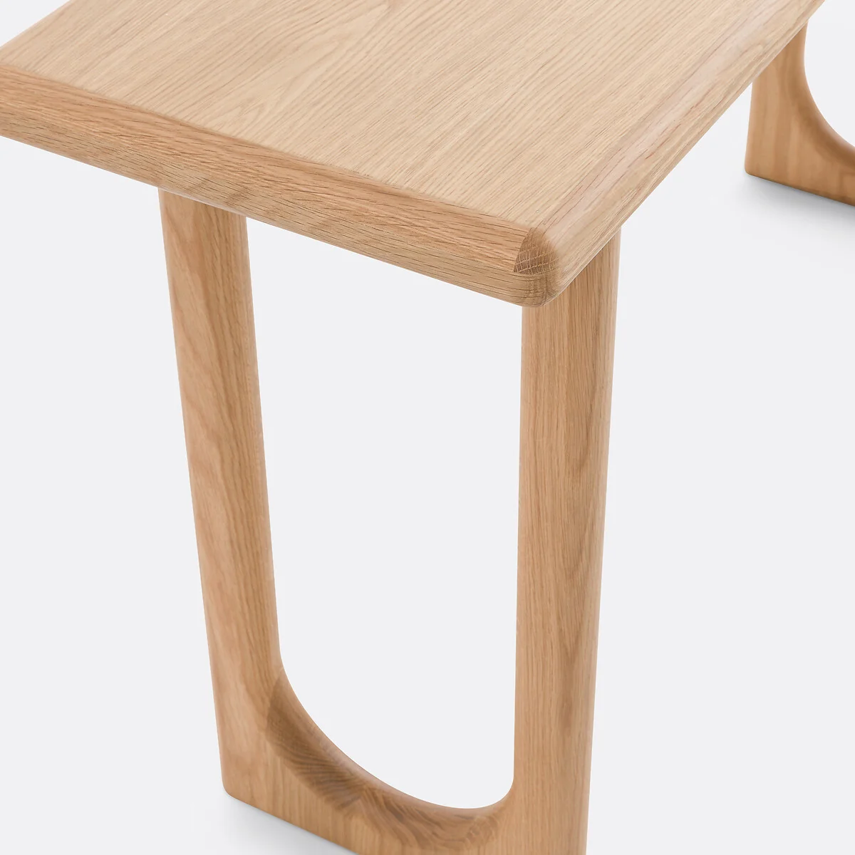 Douve Console Table in Solid Oak and Oak Veneer, L140cm – image 5
