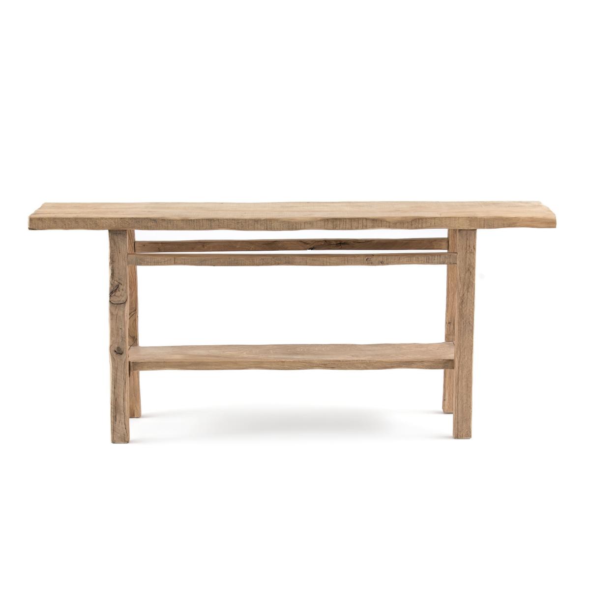 Sumiko XL Recycled Solid Elm Console Table – image 2