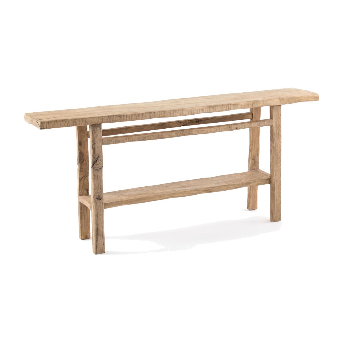 Sumiko XL Recycled Solid Elm Console Table – image 1