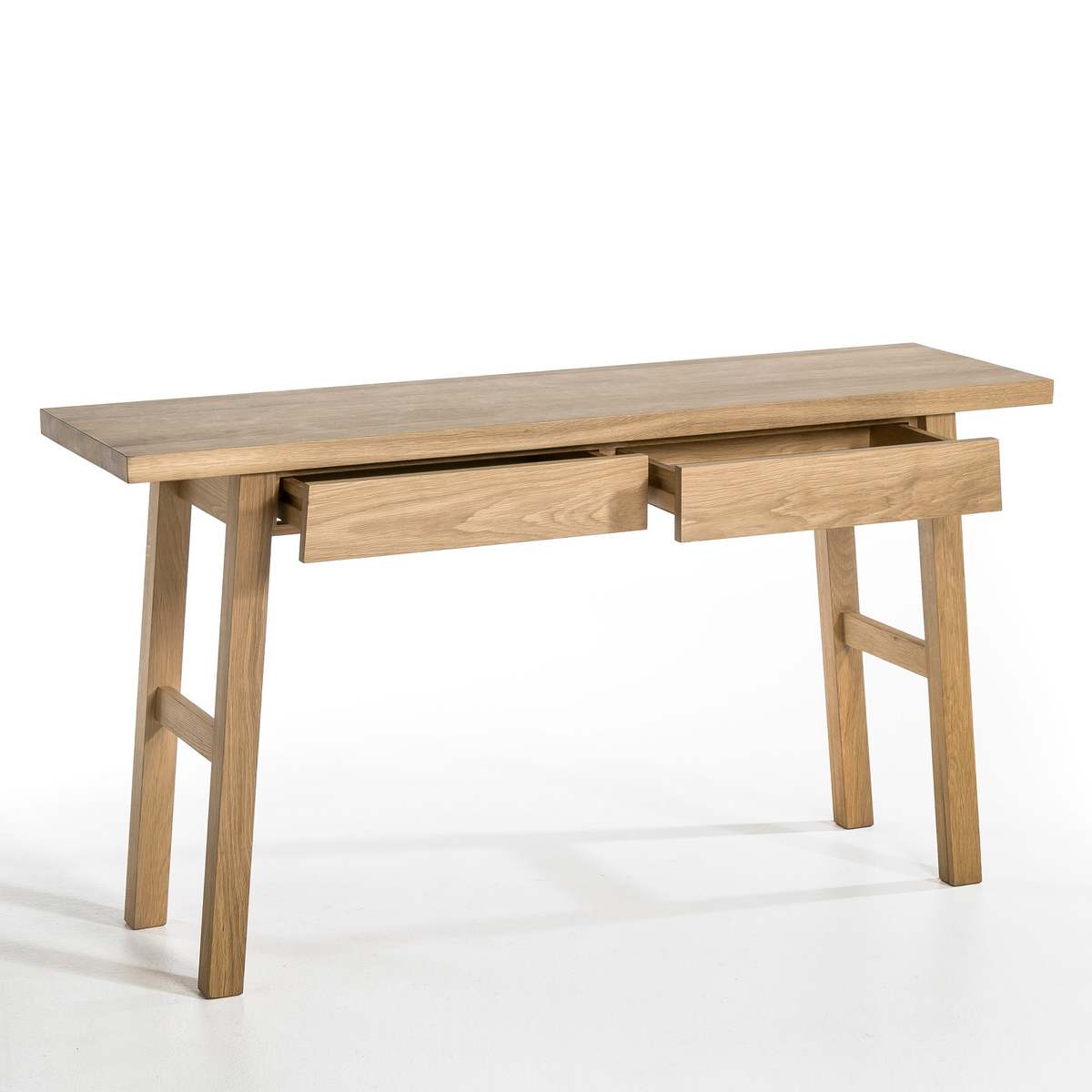 Liu Solid Oak Console Desk – image 2