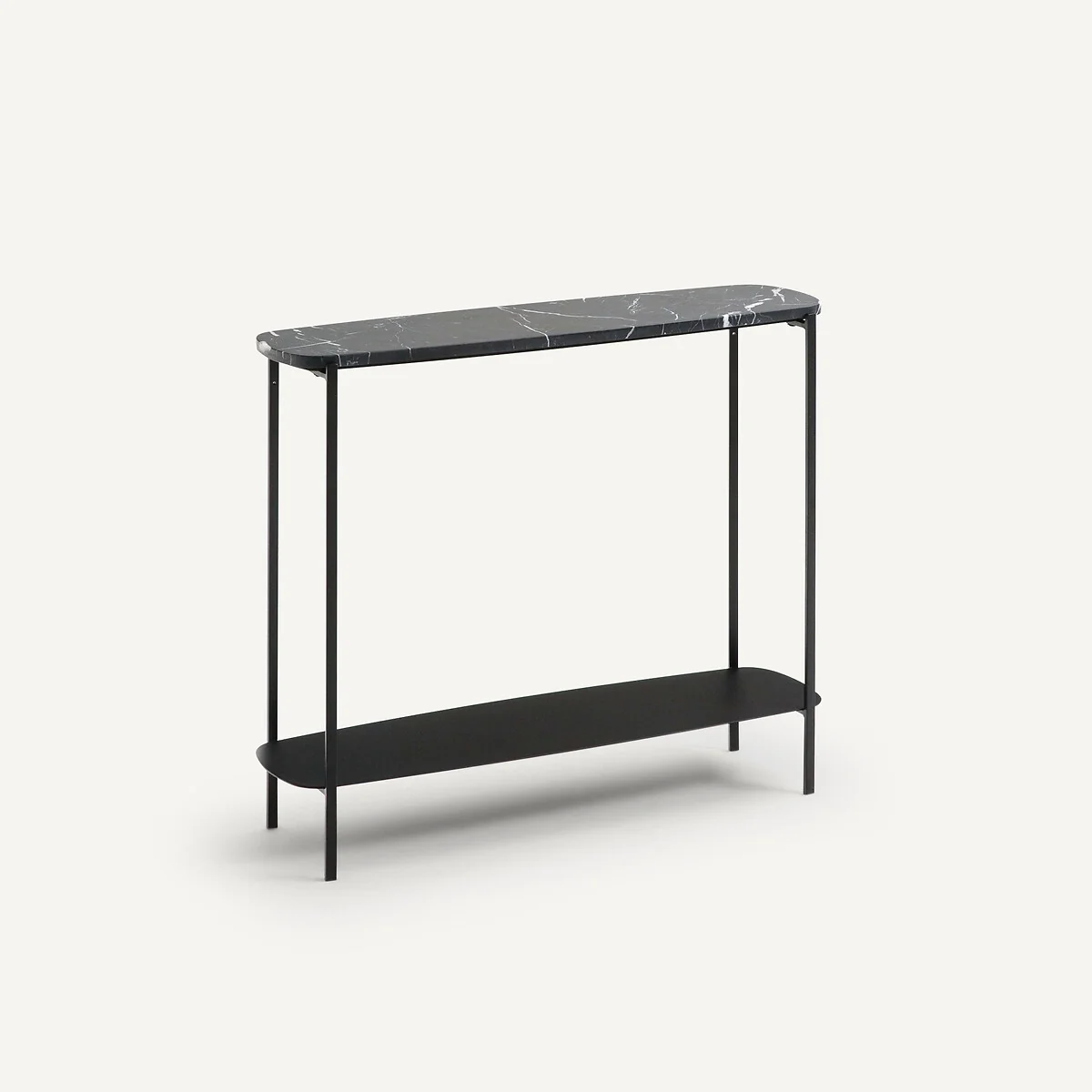 Arambol Marble & Metal Console Table – image 3