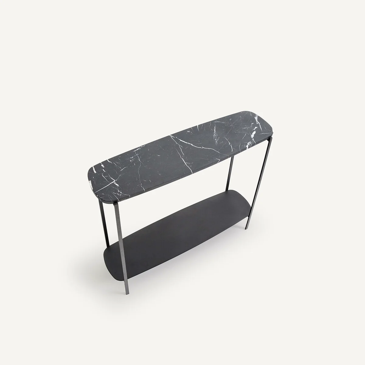 Arambol Marble & Metal Console Table – image 4
