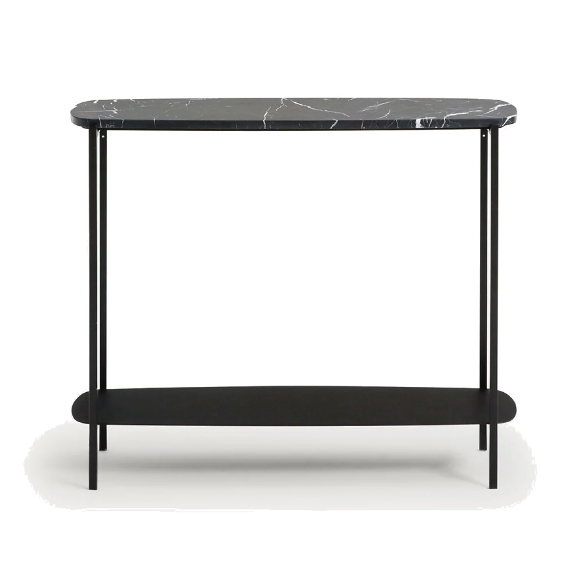 Arambol Marble & Metal Console Table – image 1