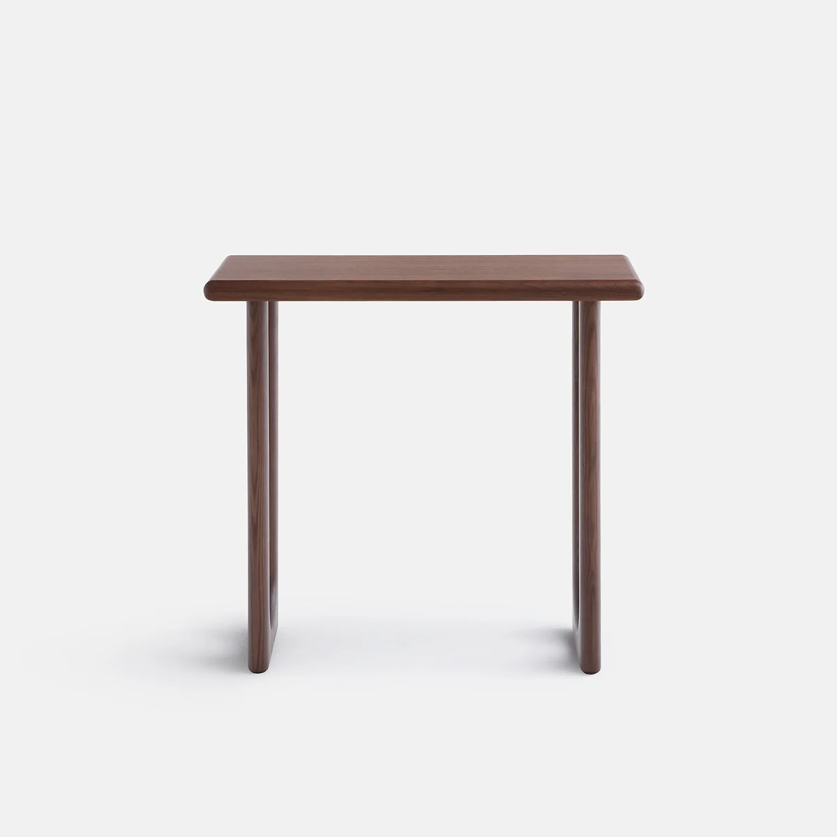 Douve Solid Walnut, Veneer and Solid Ash Console Table, Width 80cm – image 2