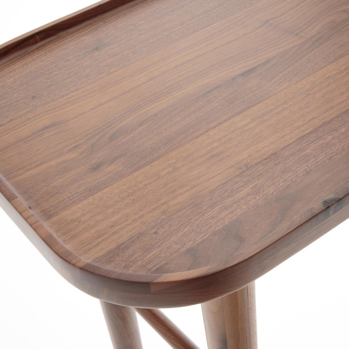 Magosia Solid Walnut Console Table – image 3