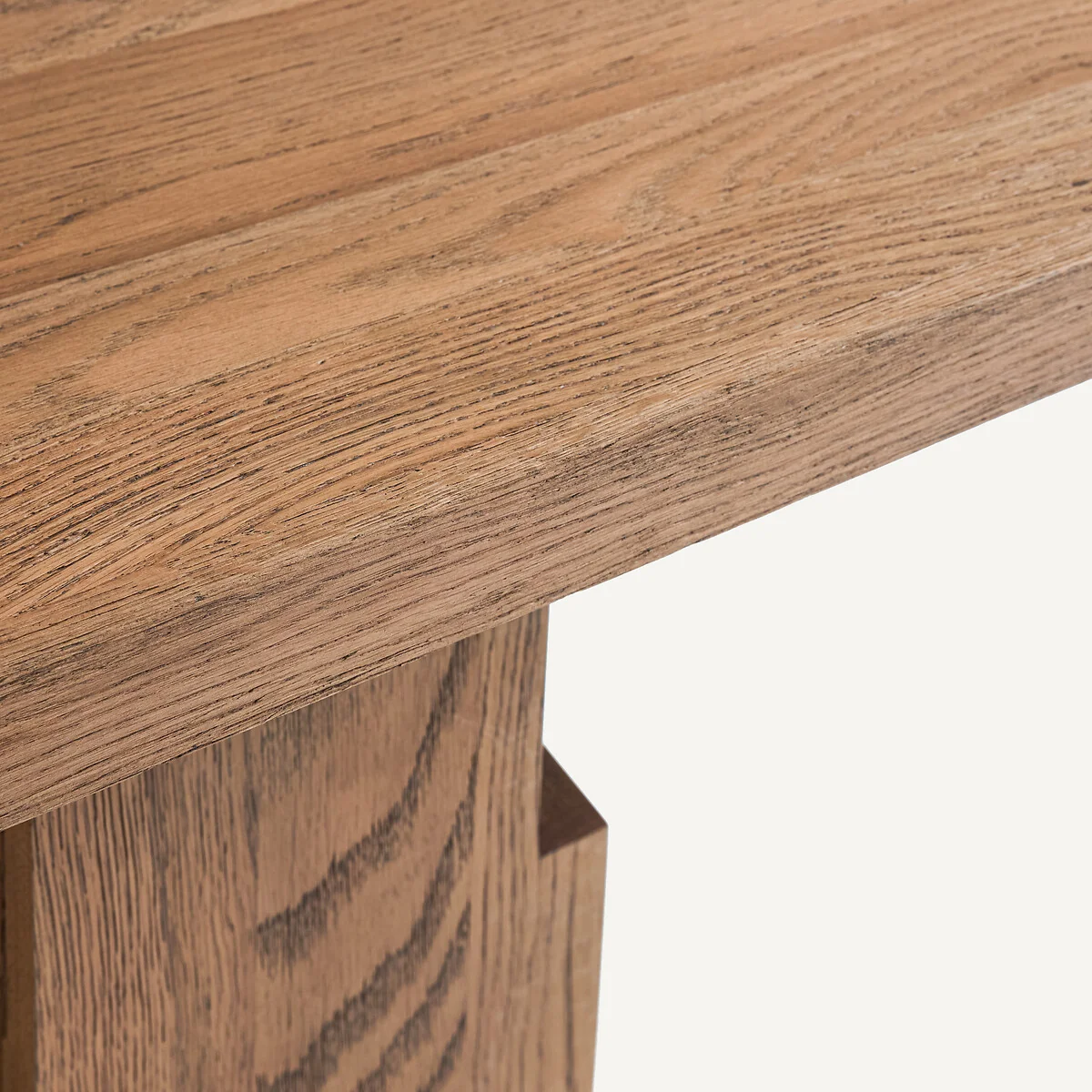 Kimal Console Table in Stained Oak – image 5