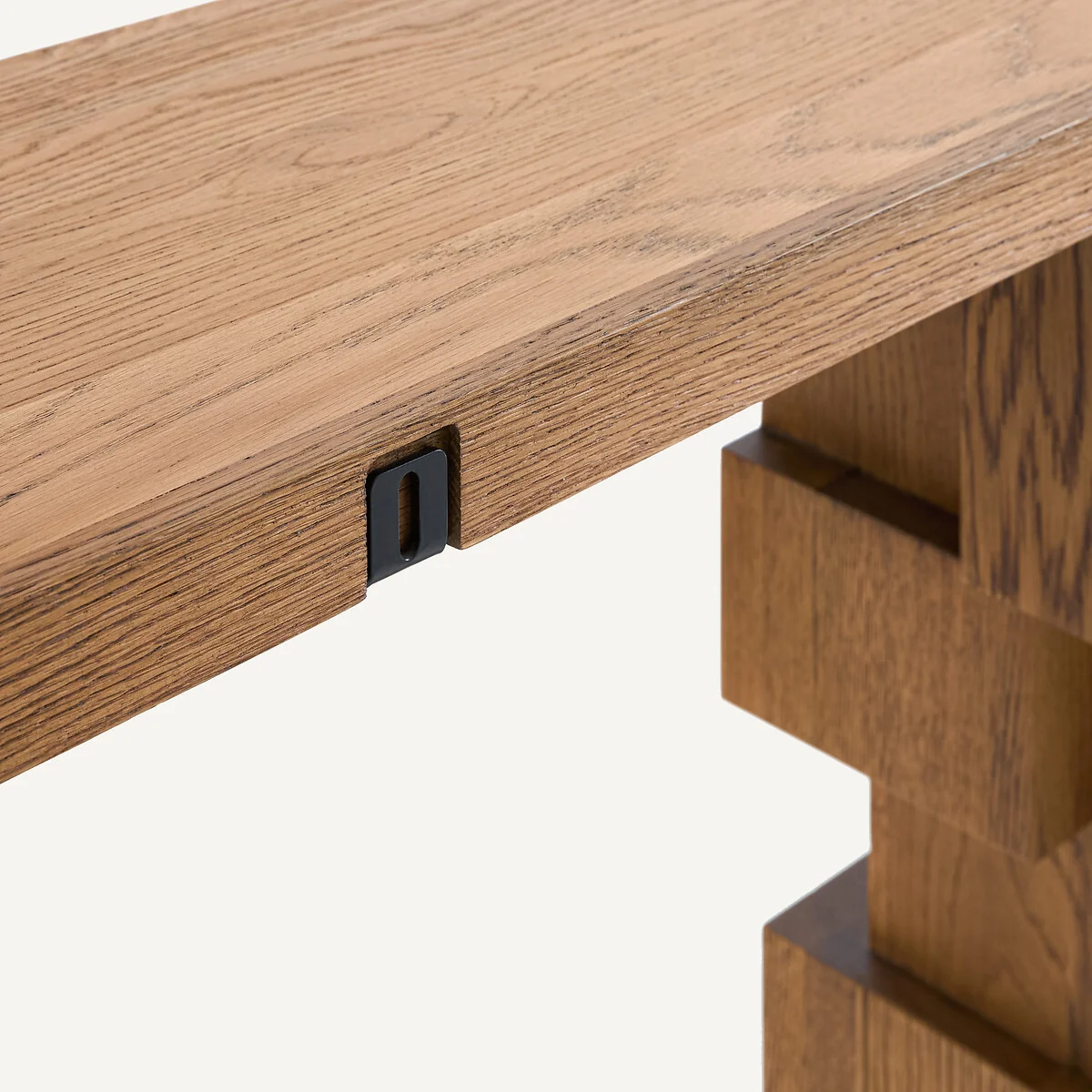 Kimal Console Table in Stained Oak – image 6