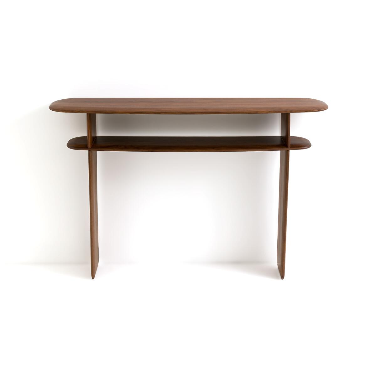 Iloss Solid Walnut Wall Console Table – image 2