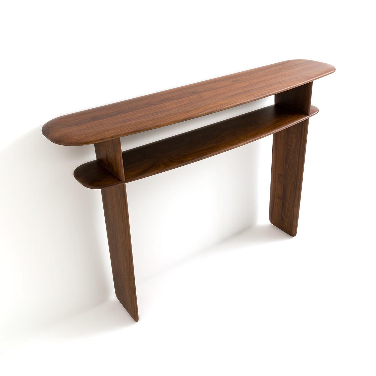 Iloss Solid Walnut Wall Console Table – image 4