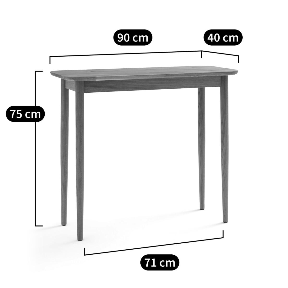 Judit Oak Console Table – image 5