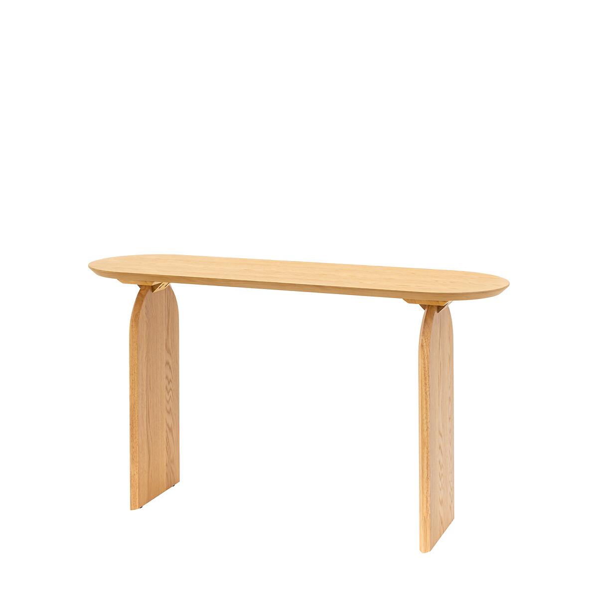 Garner Curve Oak Console Table – image 5