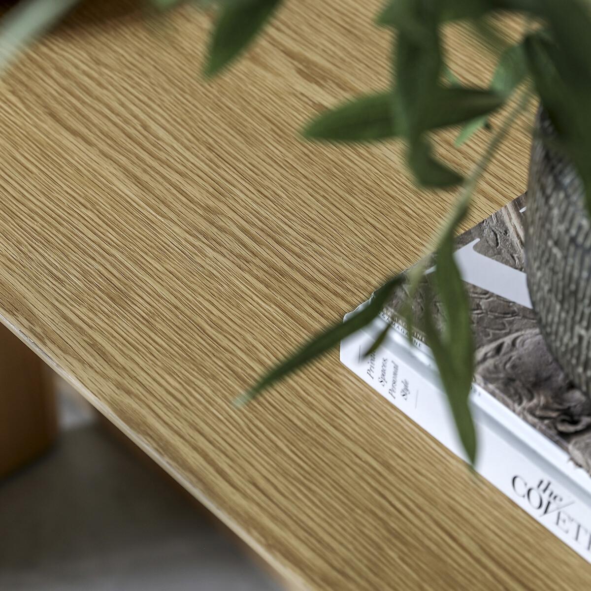 Garner Curve Oak Console Table – image 7