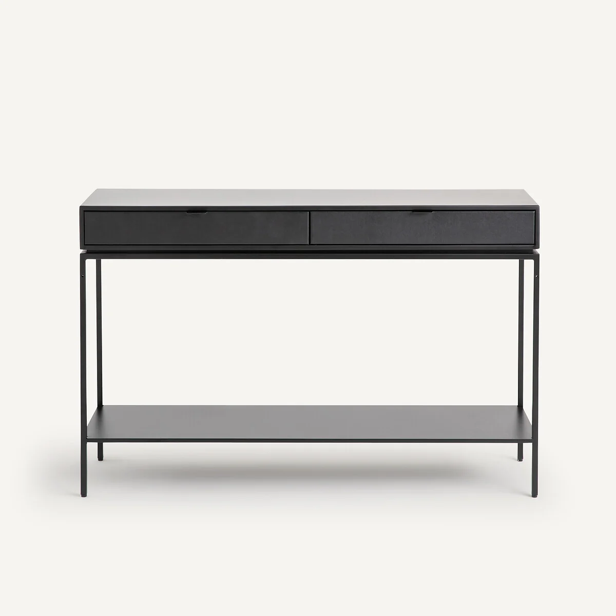 Réalto Metal & Leather Console Table – image 2