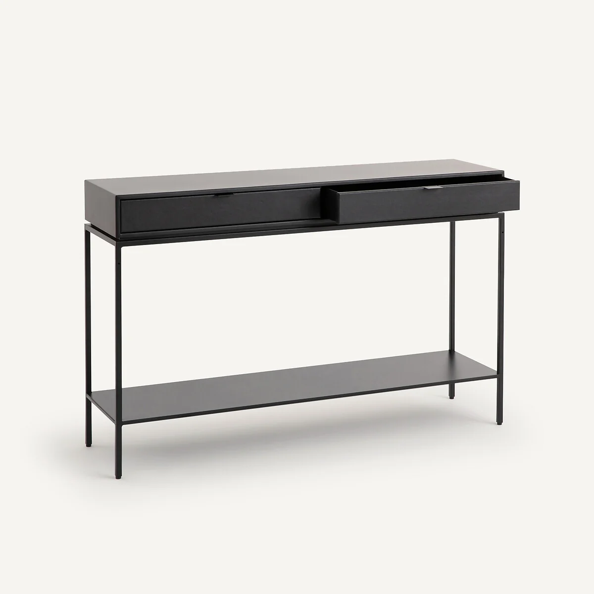 Réalto Metal & Leather Console Table – image 3