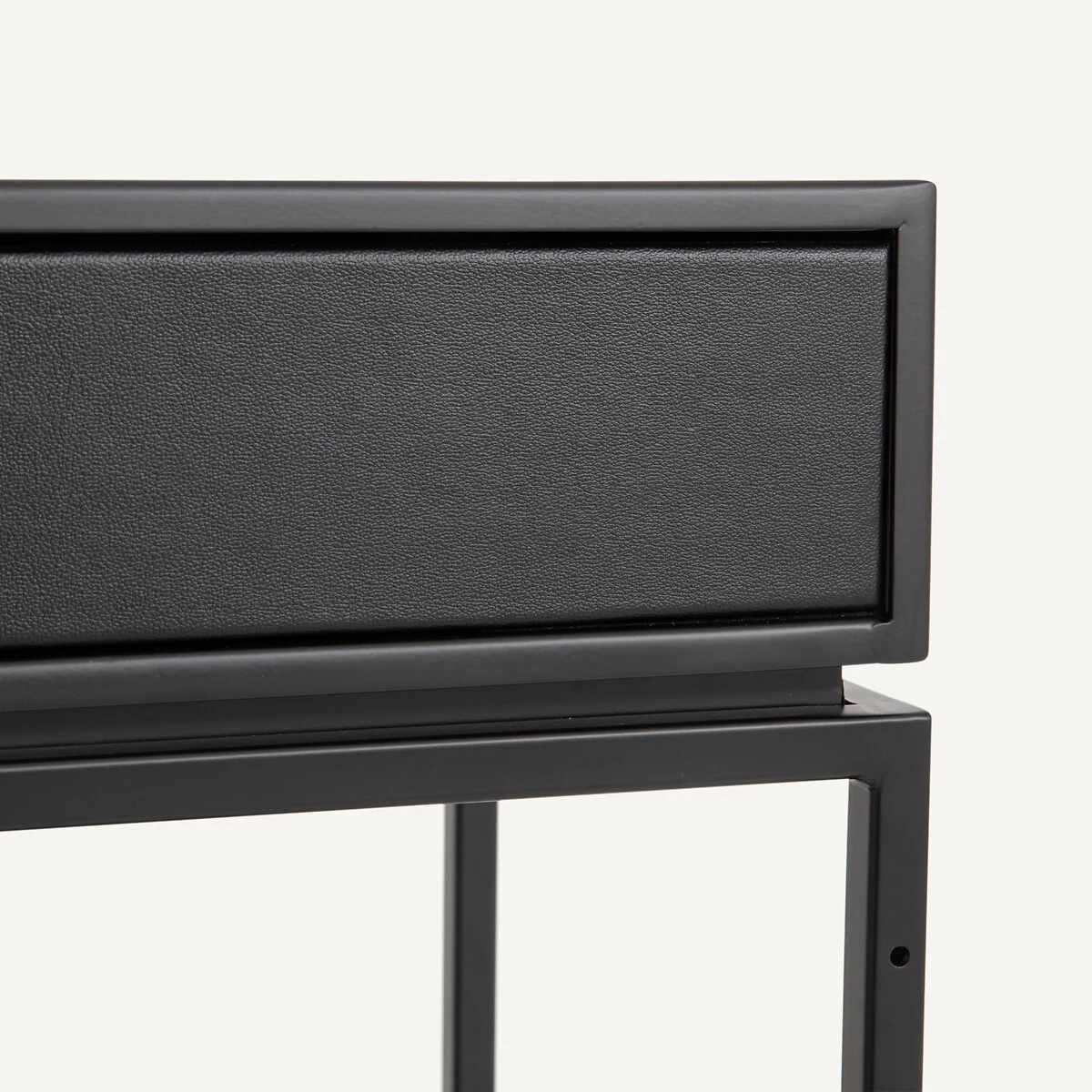 Réalto Metal & Leather Console Table – image 4
