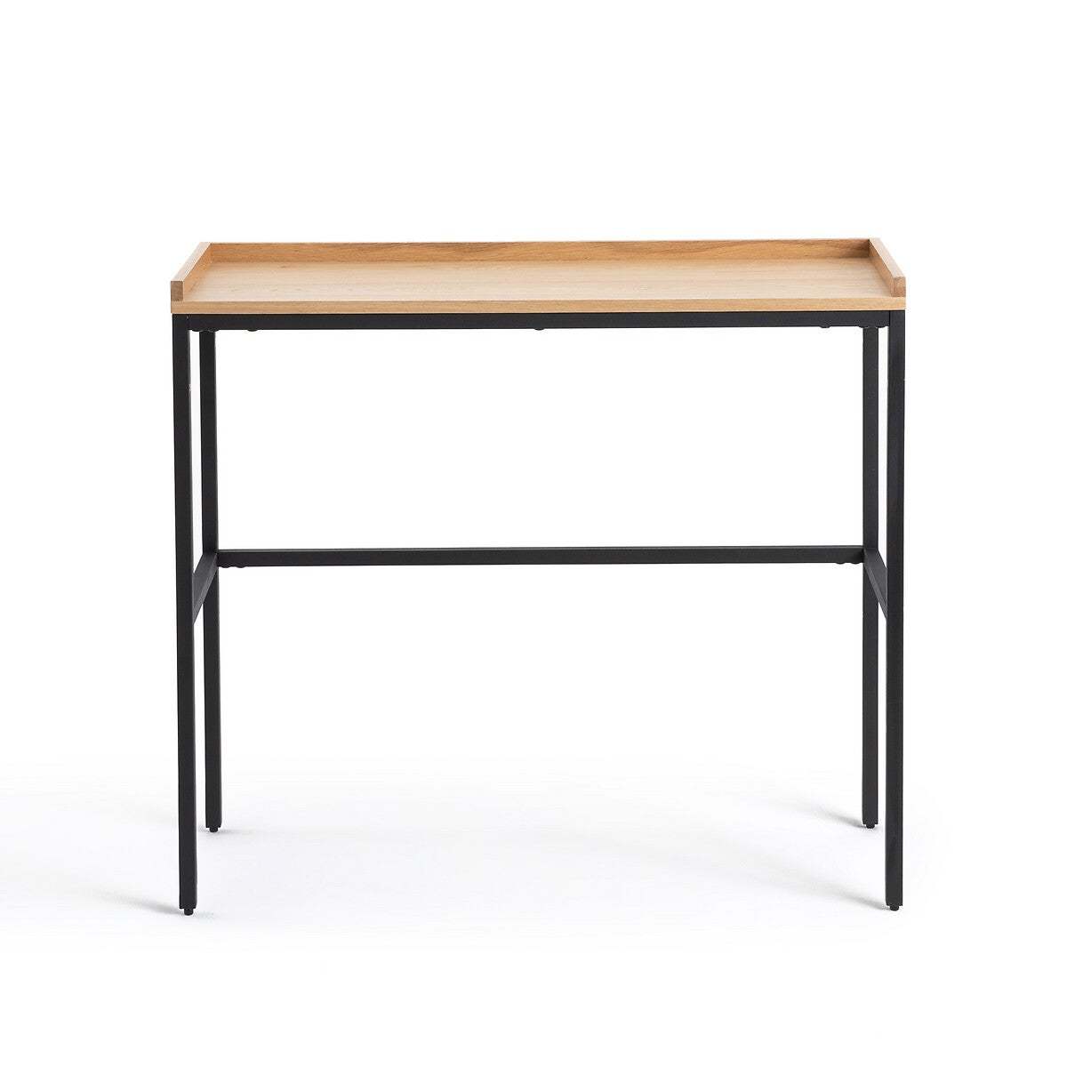 Volga Oak & Metal Console Table – image 2