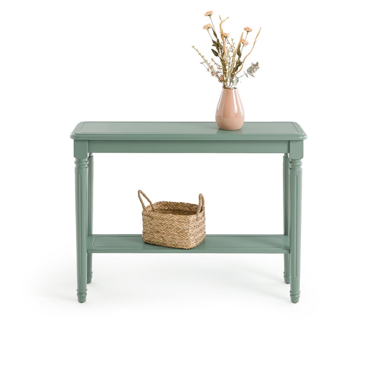 Baudry Turned Leg Pine Console Table – image 2