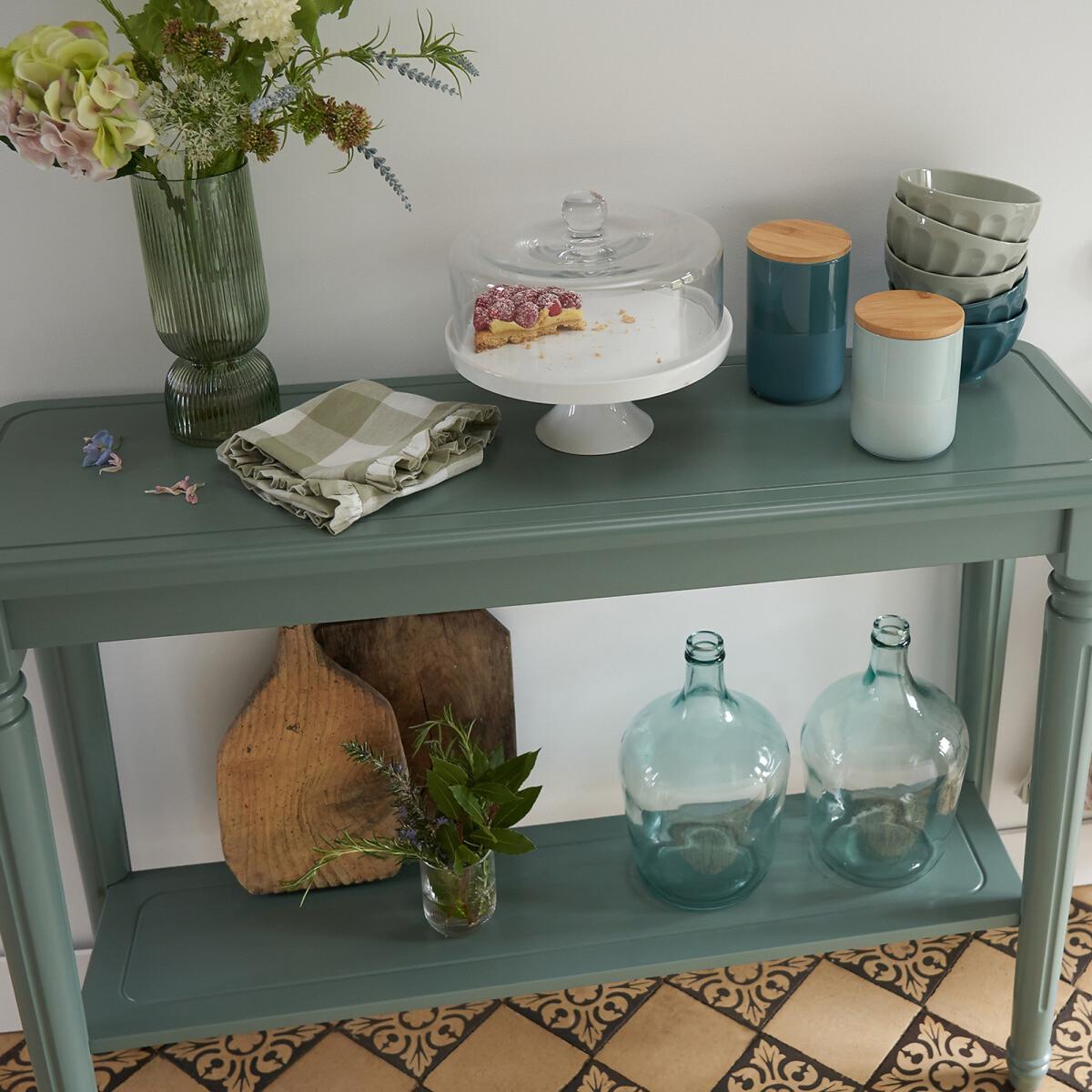 Baudry Turned Leg Pine Console Table – image 7