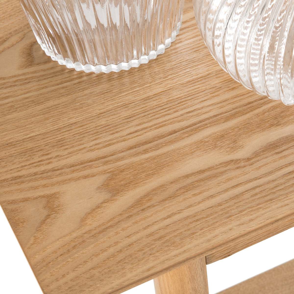 Lussan Double Top Ash Console Table – image 3