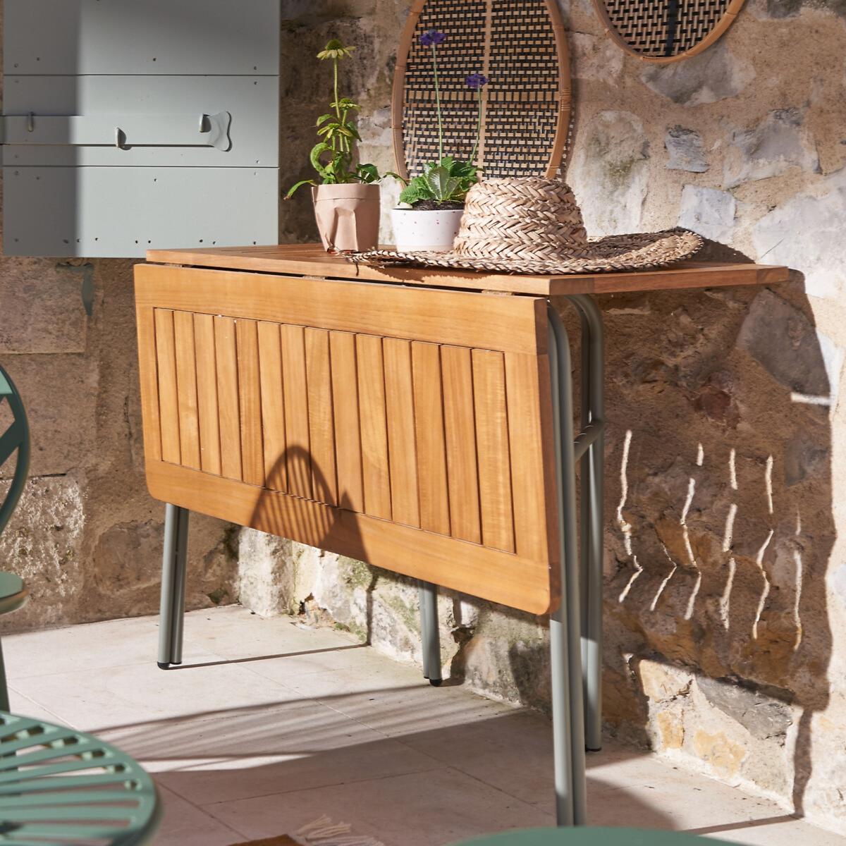 Loco Acacia Garden Console Table – image 11