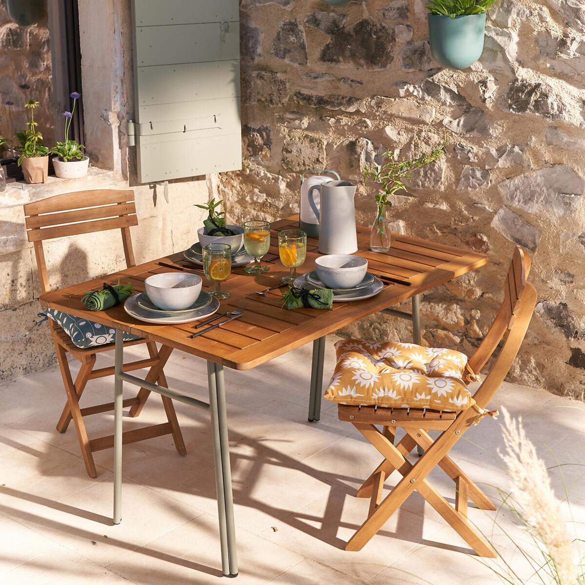 Loco Acacia Garden Console Table – image 8