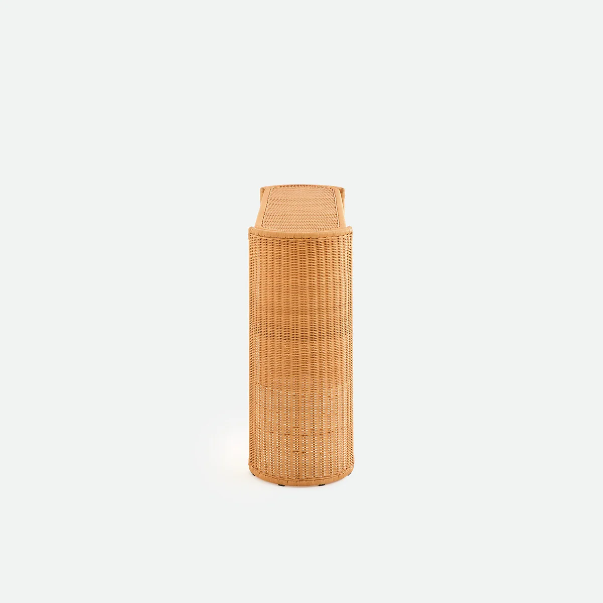 Joema Woven Rattan Two-Shelf Console Table – image 6