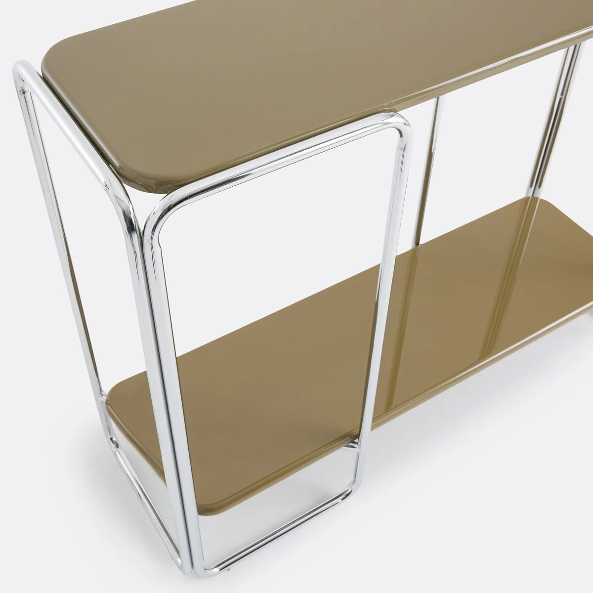 Socer Lacquered Console Table with Two Shelves – image 4