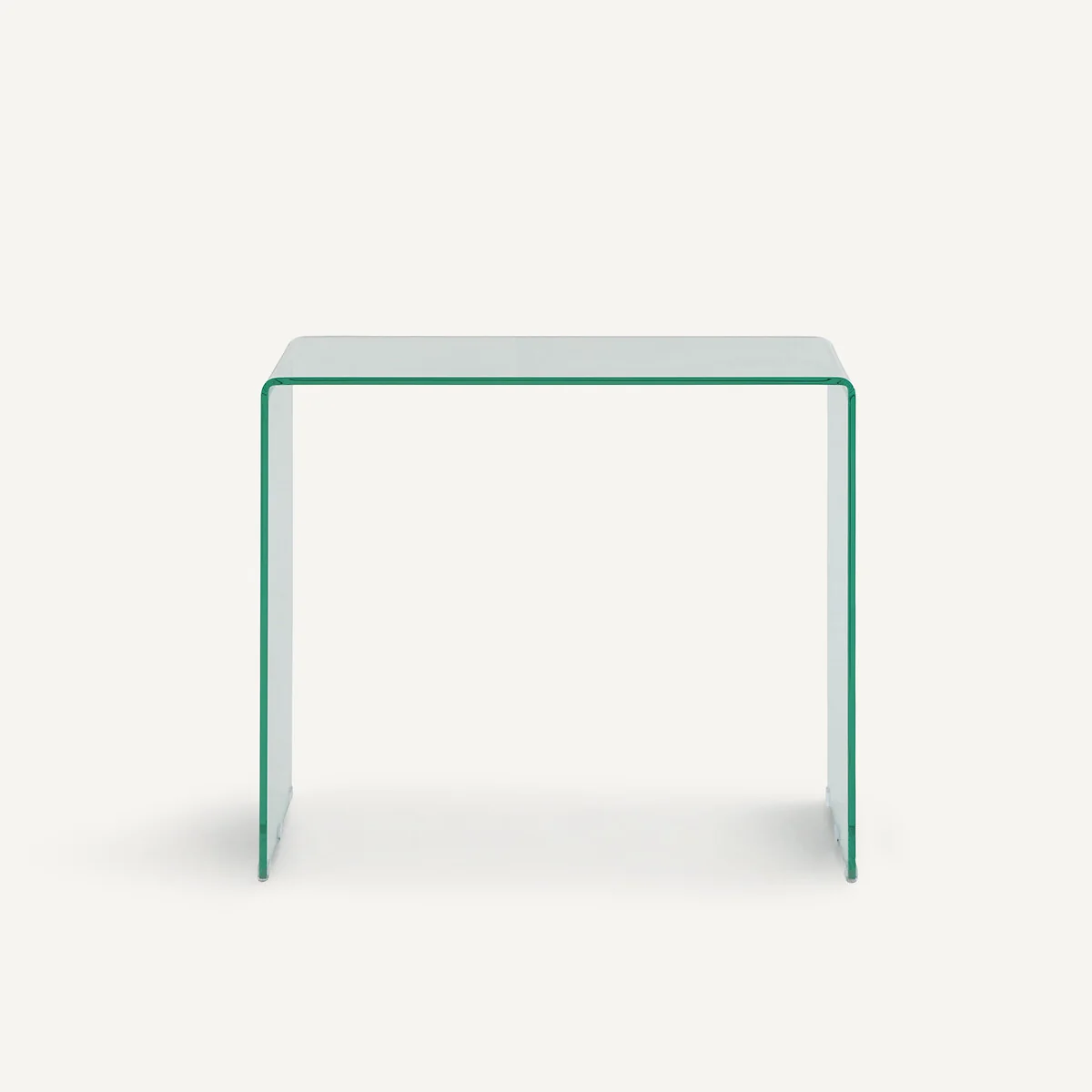 Joan Console Table in Smoked Tempered Glass – image 2