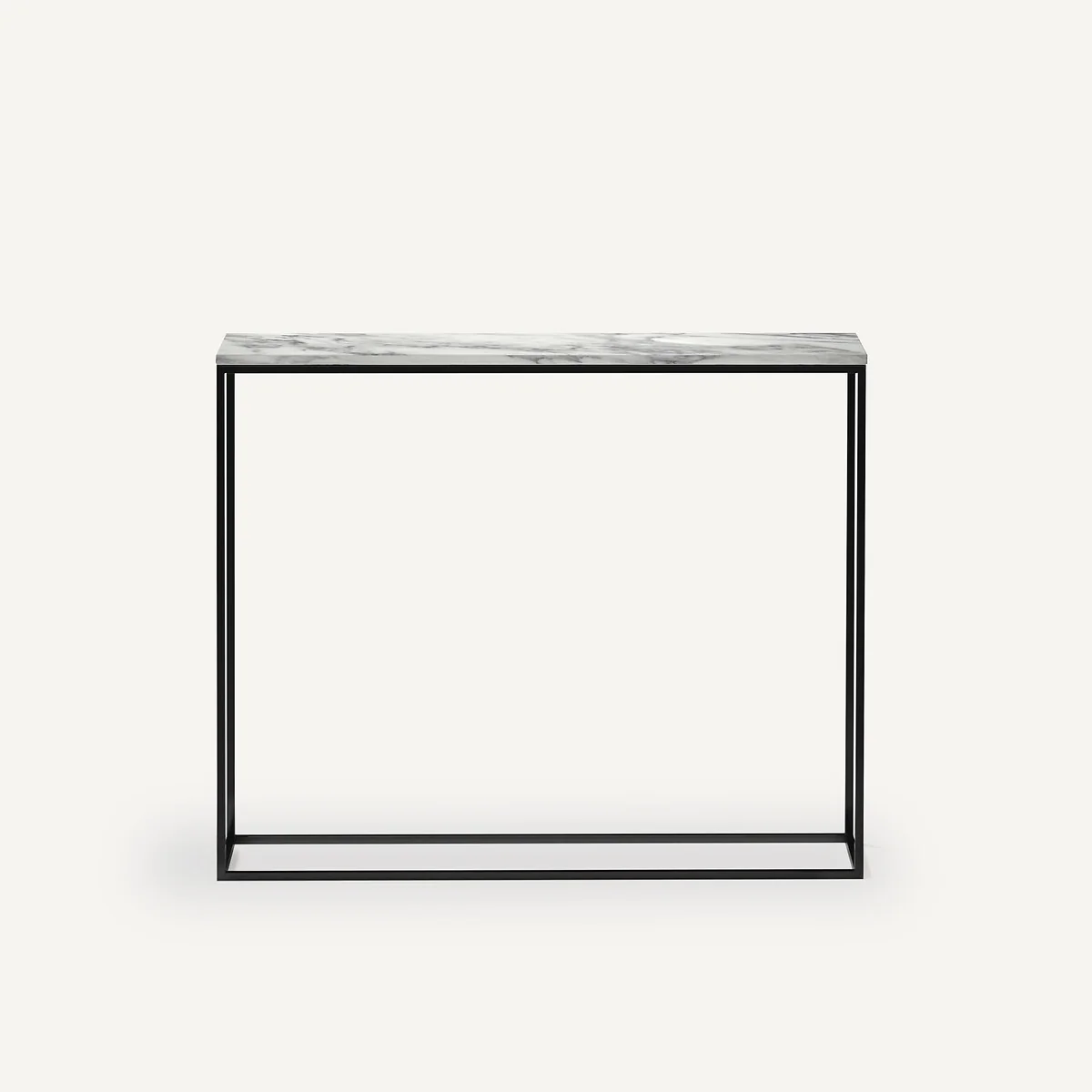 Mahaut Marble & Metal Console Table – image 2