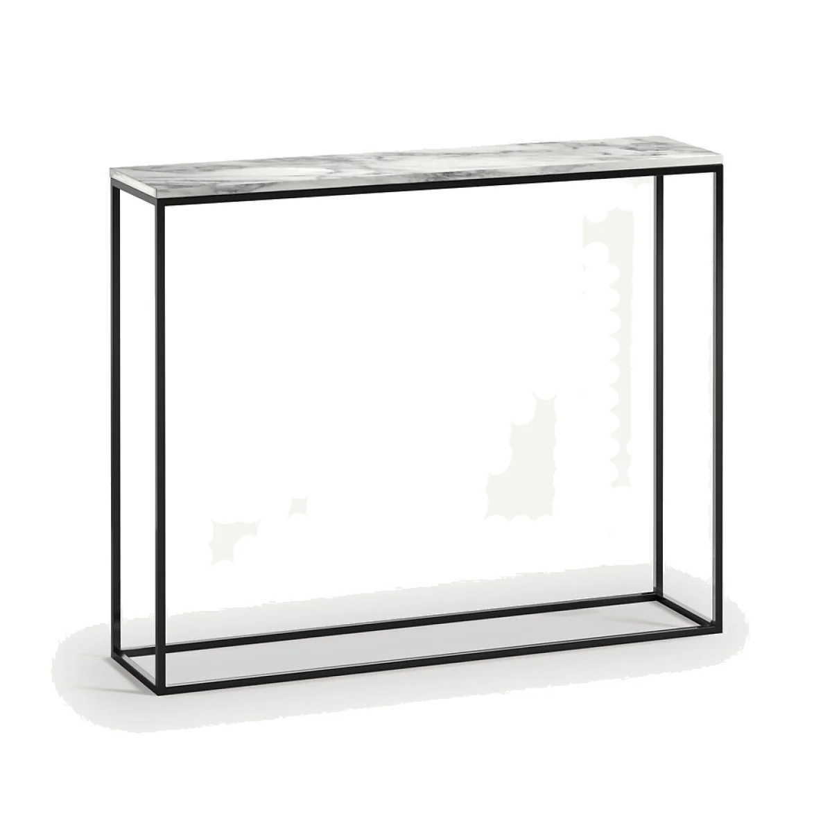 Mahaut Marble & Metal Console Table – image 1