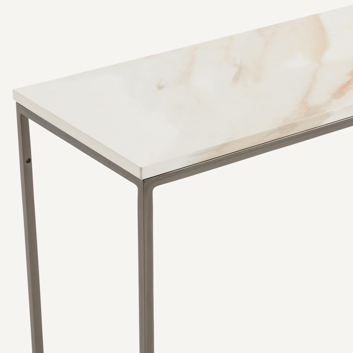 Mahaut Ceramic & Metal Console Table – image 4