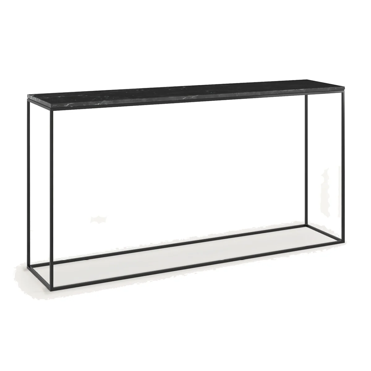 Mahaut XL Marble & Metal Console Table – image 1