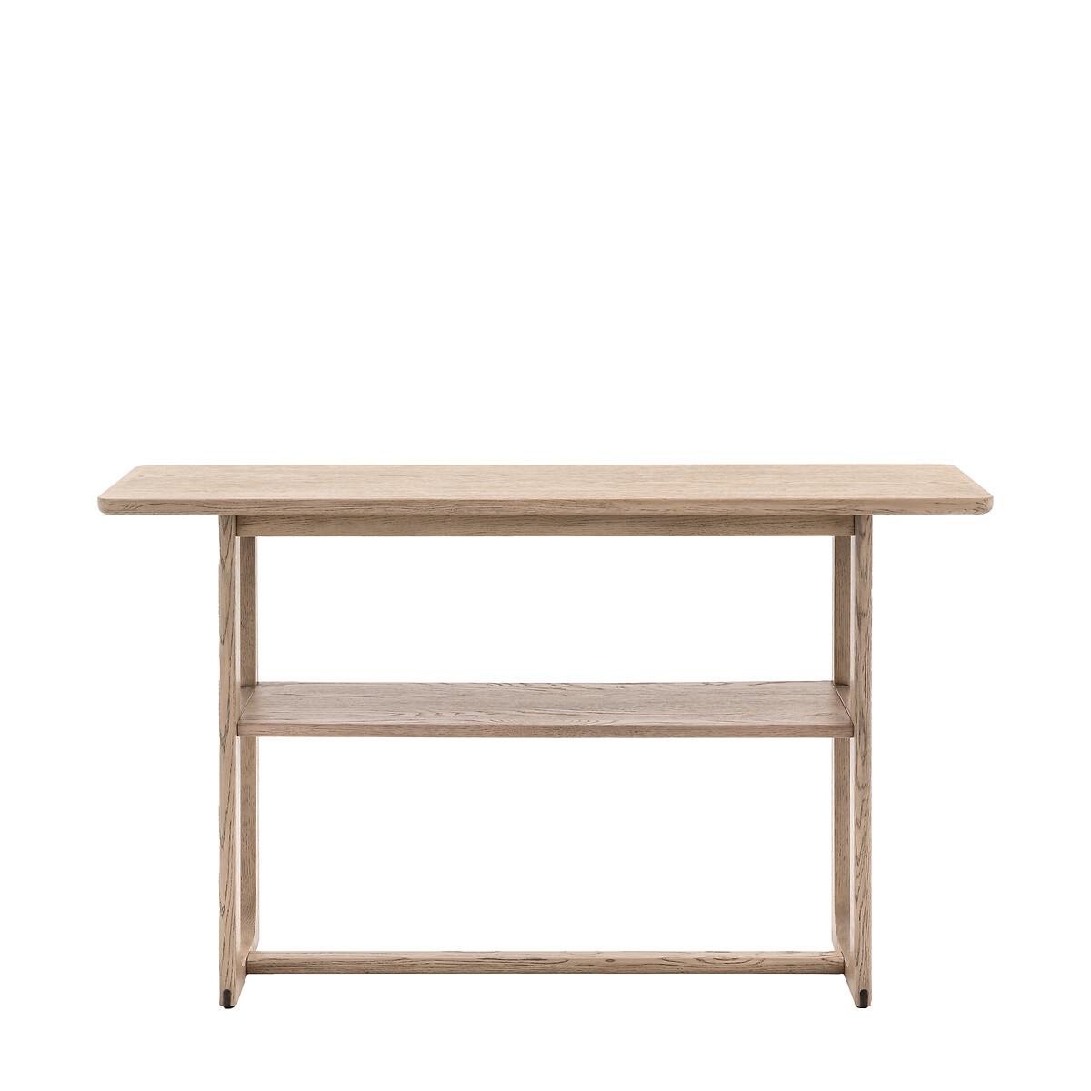 Fallon Smoked Oak Console Table – image 2