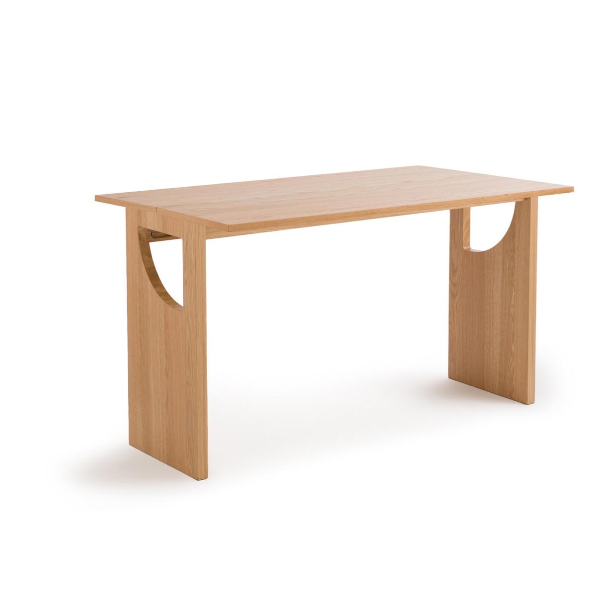 Minimal Oak Veneer Console Table – image 3