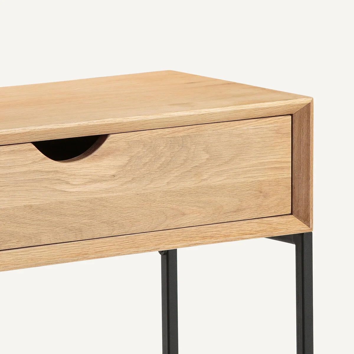Mambo Oak Veneer Console Table – image 3