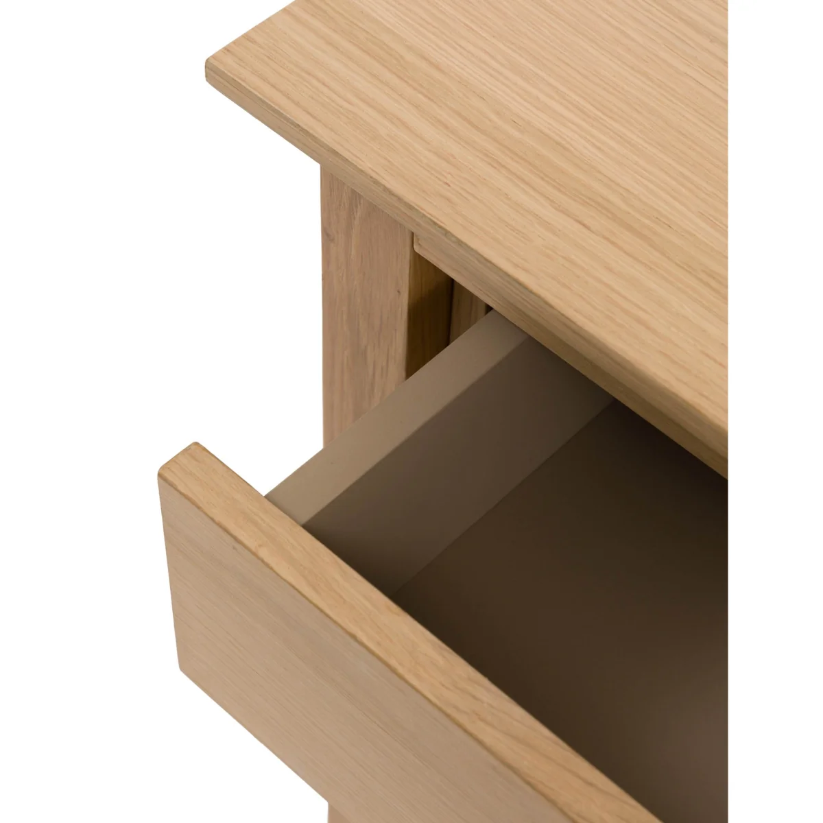 Gallery Direct Rye 1 Drawer Console Table Natural – image 11