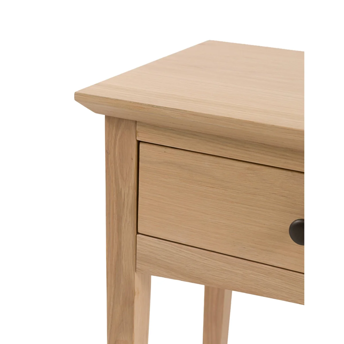 Gallery Direct Rye 1 Drawer Console Table Natural – image 9
