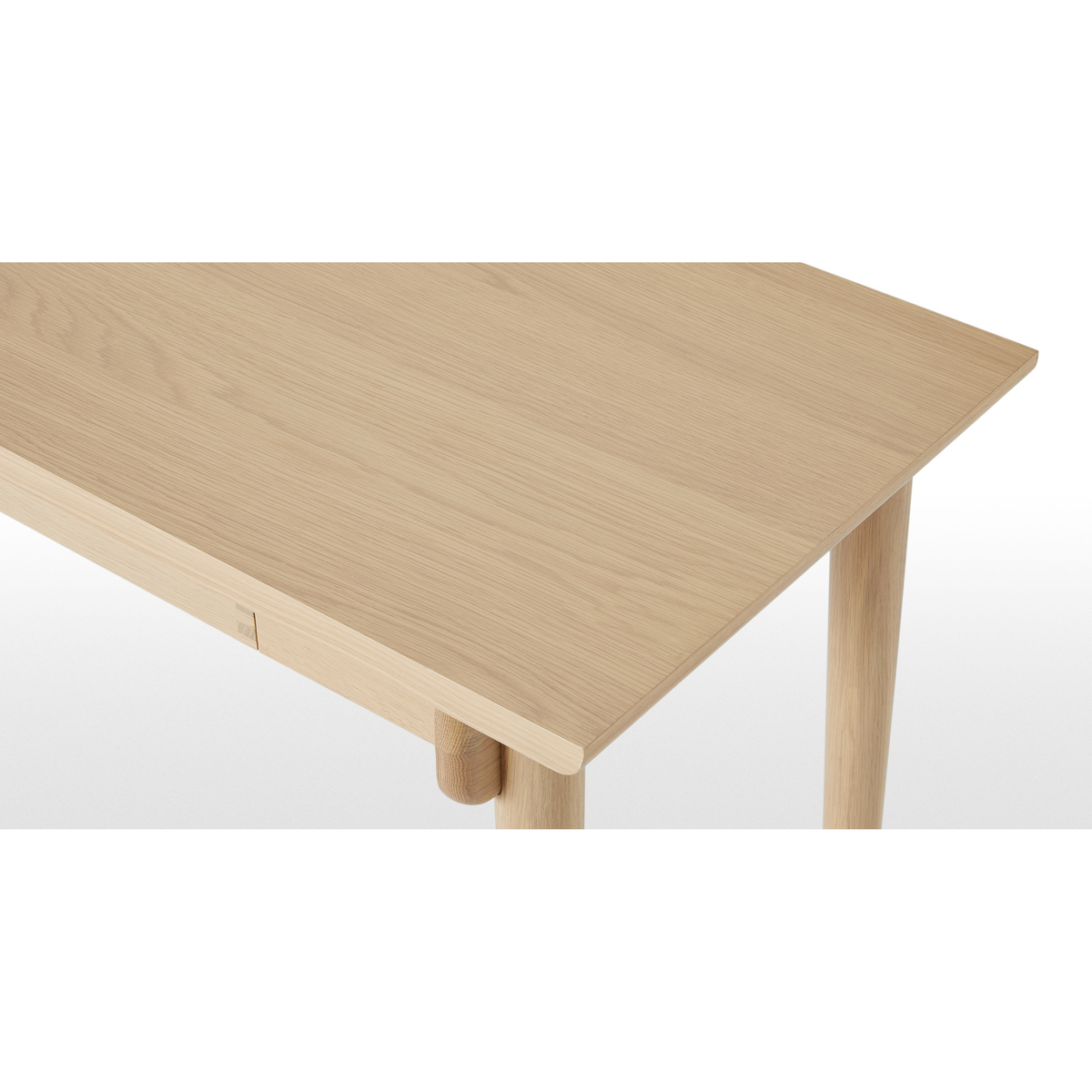 Gideon Console Desk, Oak – image 6