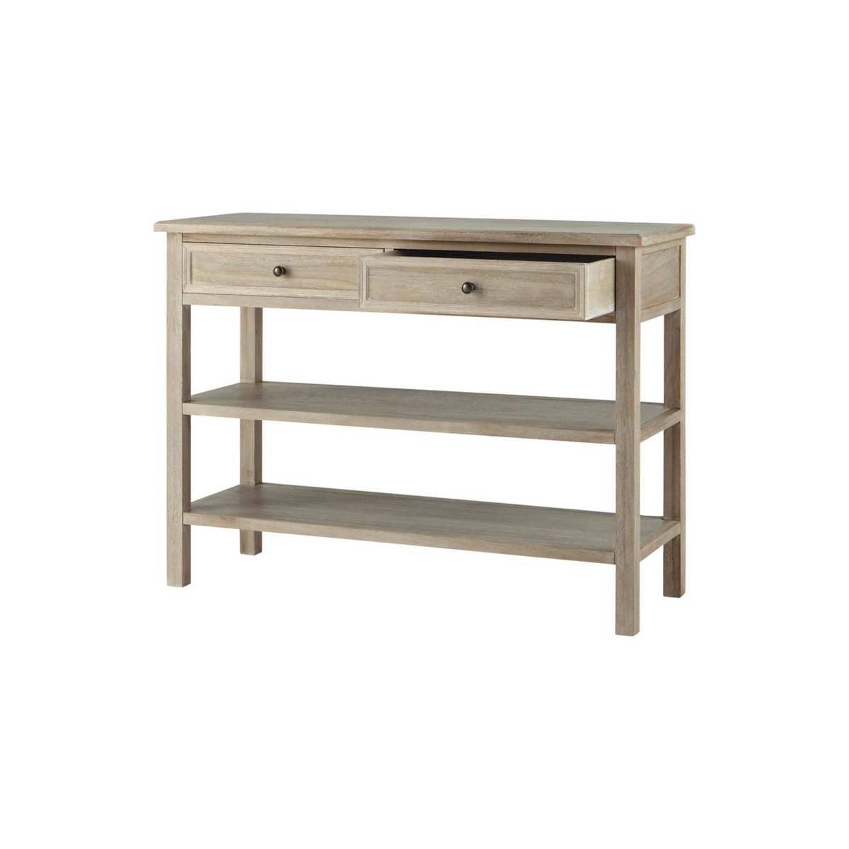 Paulownia wood console, W 110cm - Cavaillon Cavaillon – image 2