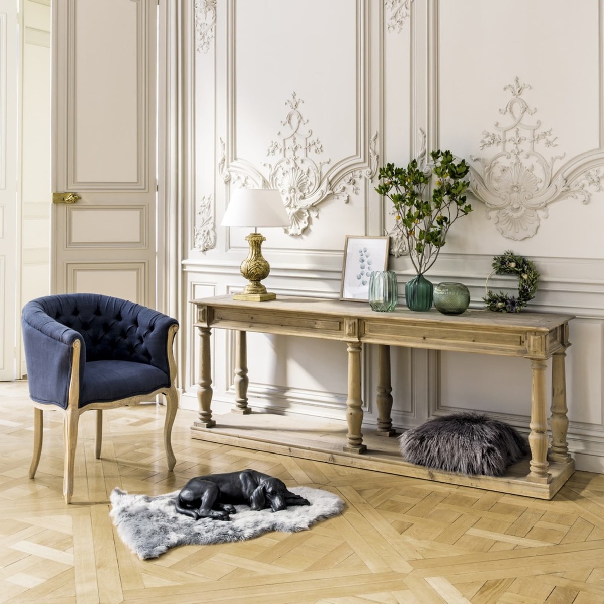 Recycled Pine Console Table Mahault – image 9