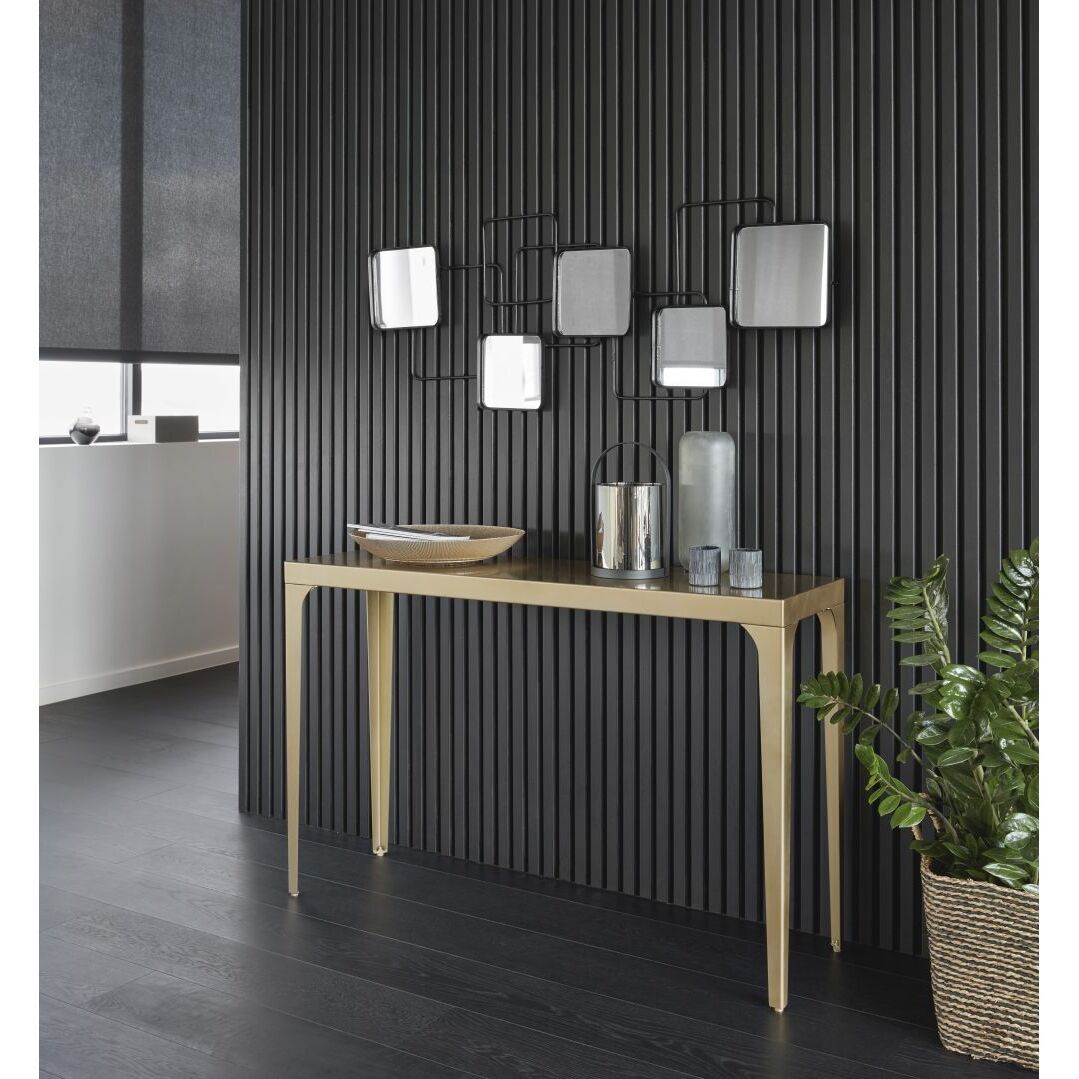 Bronze-Coloured Metal Console Table – image 4