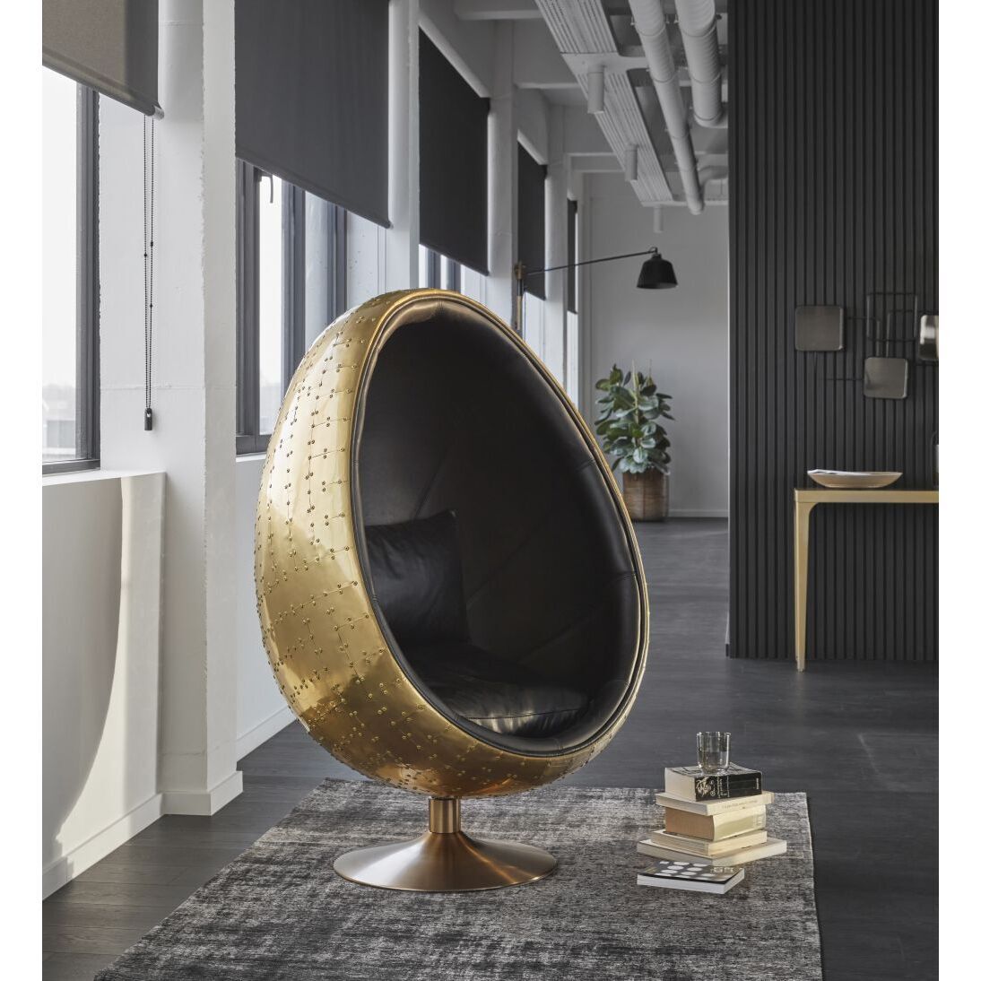 Bronze-Coloured Metal Console Table – image 5