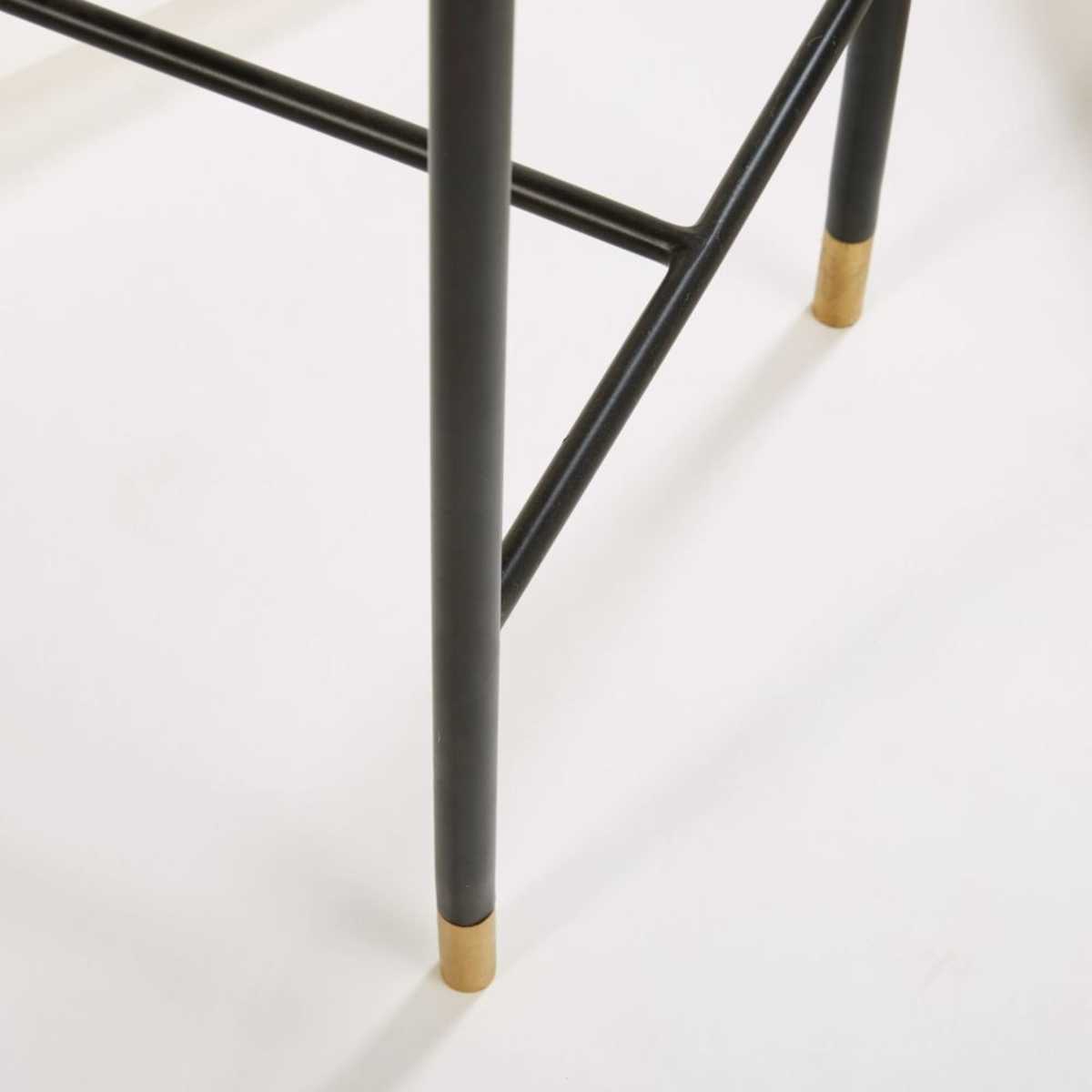Acacia and Metal 4-Drawer Console Table Sterling – image 12