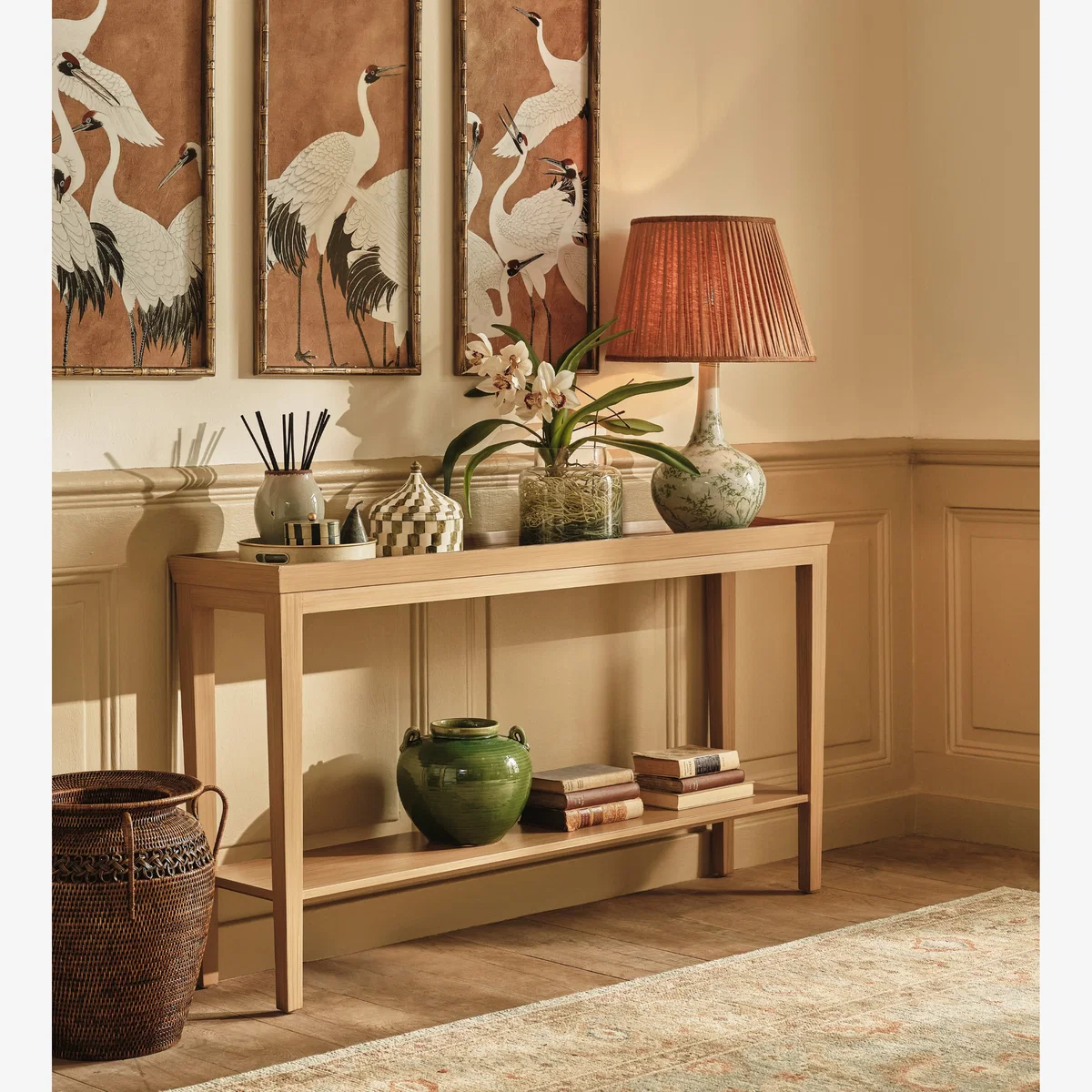 OKA, Gustavian Console Table - Apricot, Console Table – image 1